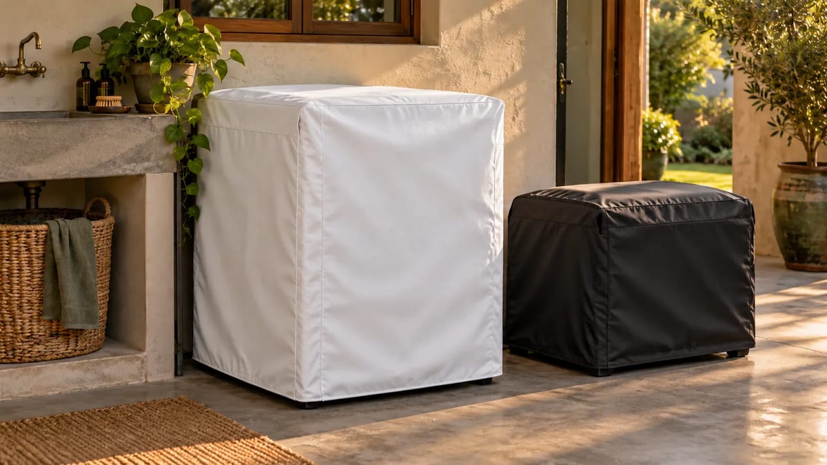 Appliance Covers fitted outdoors