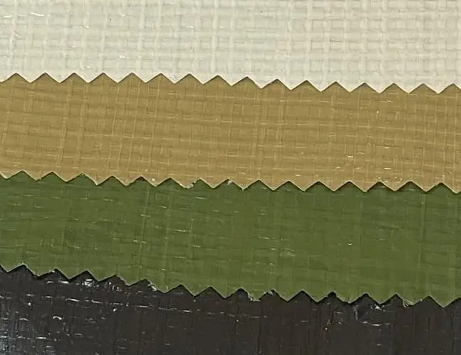 Close-up of 180gsm HDPE fabric