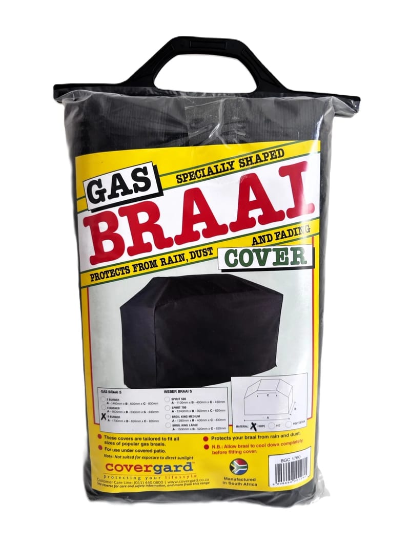 Budget-Braai Gas 6 Burner Cover