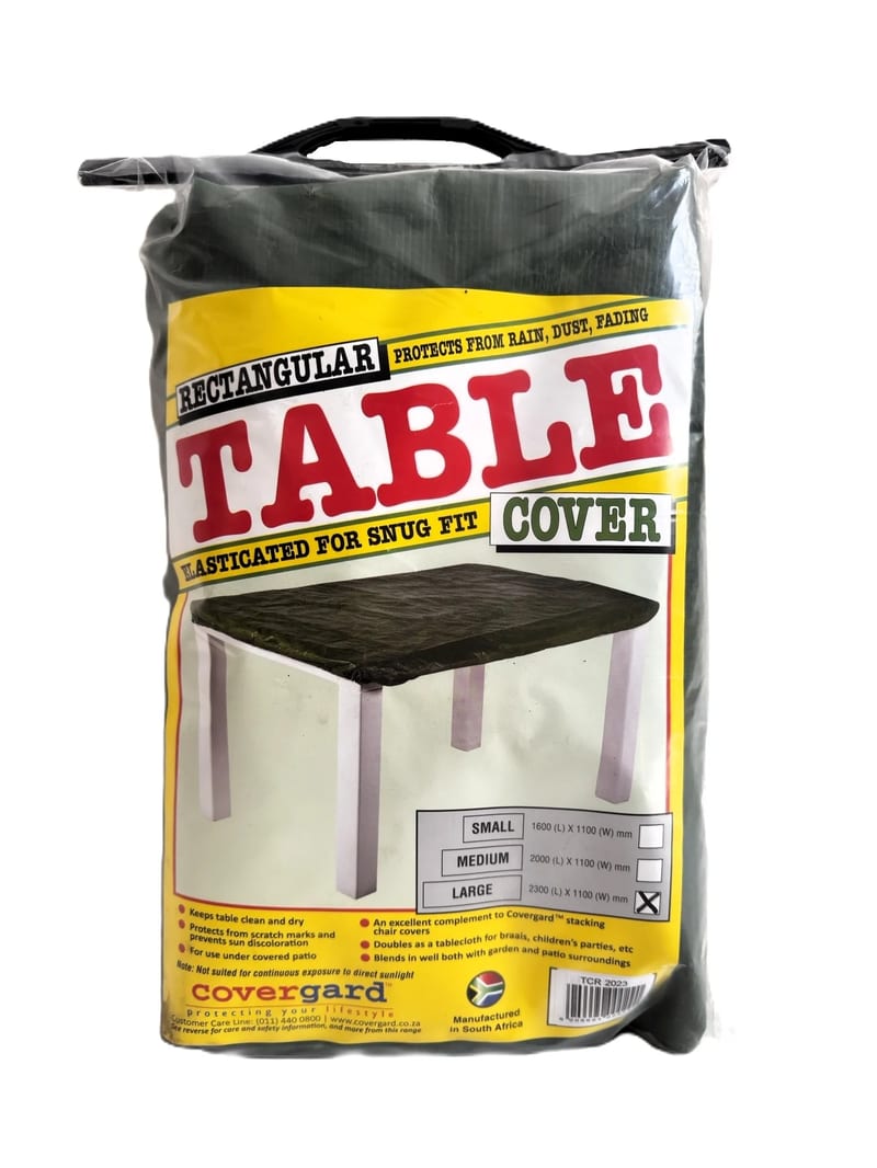 Budget-Table Cap Rect. Med