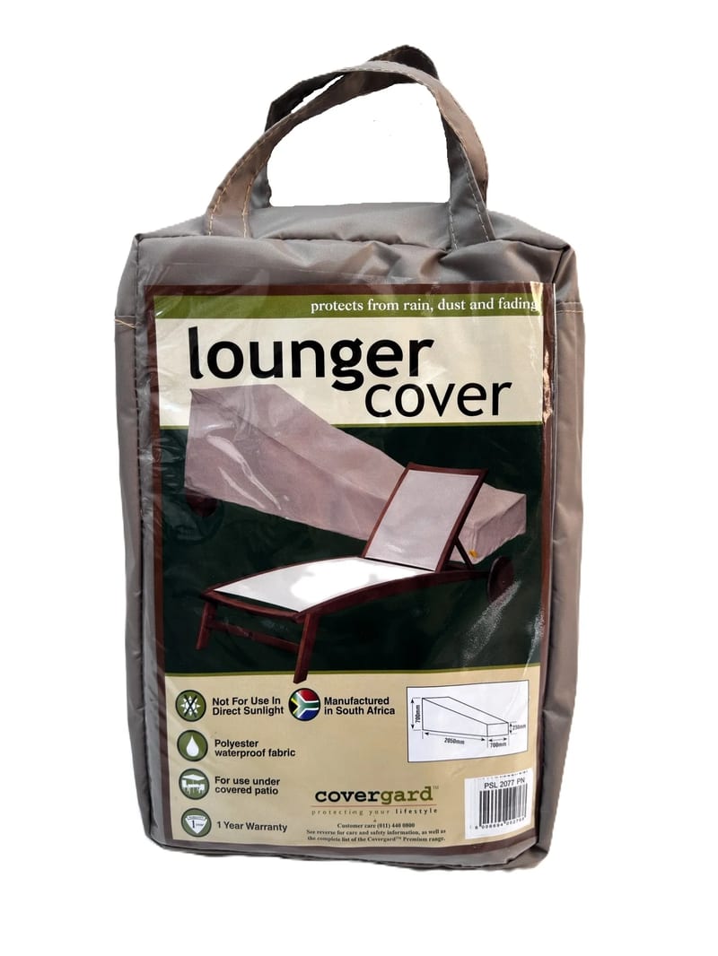 Value-Poly/PVC Sunlounger Cover