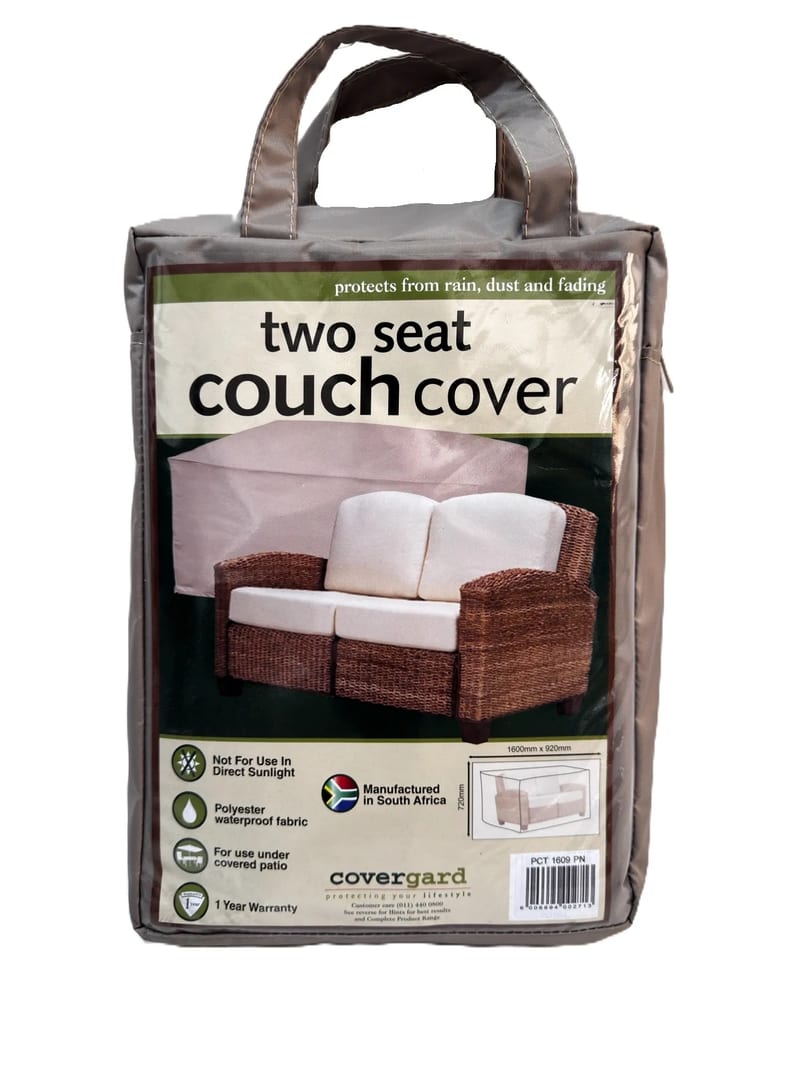 Value-Poly/PVC Two Seater Couch Cover